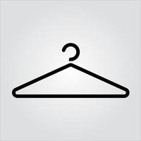 geïsoleerde glyph hanger pictogram schaalbare vectorafbeelding vector