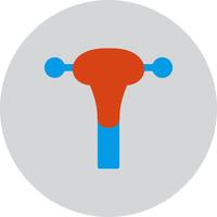 Vector baarmoeder pictogram