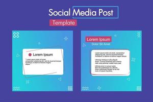 moderne verkoop- en banneraanbieding voor posts op sociale media. vector ontwerp