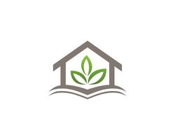 Onroerend goed en bouw Home Logo ontwerp voor zakelijke corporate sign vector