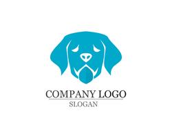 dog Love symbols logo and symbols template vector