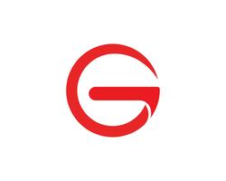 G letters logo en symbolen sjabloon pictogrammen vector