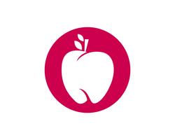 Apple-logo en symbolen vector illustratie pictogrammen app ..