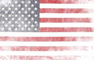 noodlijdende Amerikaanse vlag vector