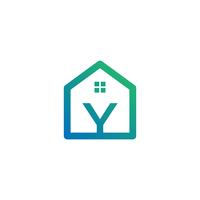 letter y architect, home, bouw creatieve logo sjabloon vector