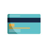 creditcard blauw vector