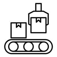 pictogram robotarmlijn vector