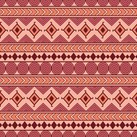Stammen naadloos vectorpatroon. Etnische abstracte geometrische achtergrond. Reapiting ornament in ethno-stijl voor behang, inpakpapier, scrapbooking of textielontwerp. vector