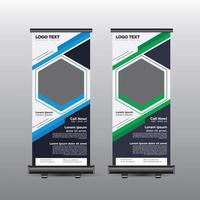 hogeschool onderwijs roll-up banner vector