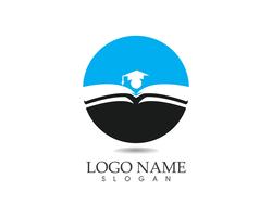 Onderwijs logo vector sjabloon