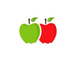 Apple vectorillustratie vector