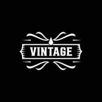 klassieke vintage retro western badge logo ontwerp inspiratie vector