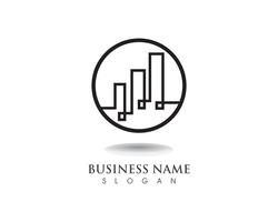 Financiën logo en symbool vector