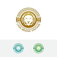 leeuw concept logo ontwerp vector
