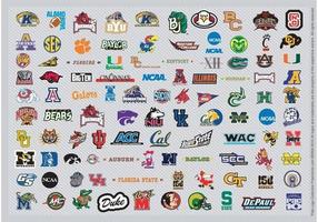 NCAA Basketbal Logos Pt1 vector