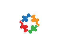 Toestelgemeenschap Logo Template-het vectorontwerp van de pictogramillustratie vector