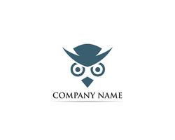 Owl logo vogel vector illustrator