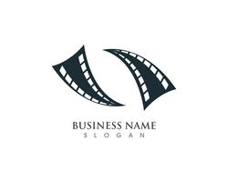 Film logo en symbolen vector sjabloon