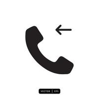 telefoonpictogram vector - teken of symbool