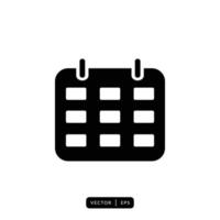 kalender pictogram vector - teken of symbool