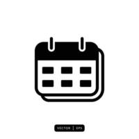 kalender pictogram vector - teken of symbool