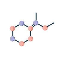 dna molecuul wetenschap vector