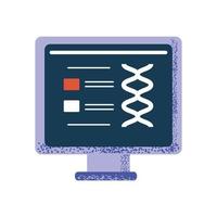 wetenschap studie dna vector