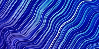 lichtroze, blauw vector sjabloon met wrange lijnen.