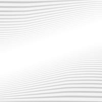 Het abstracte grijze patroon van de lijnengolf op witte textuur als achtergrond. vector
