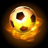 Fire Cyclone Voetbal vector