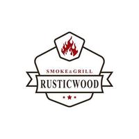 vintage retro badge voor rustieke bbq grill, barbecue, barbecue label stempel logo ontwerp sjabloon element vector