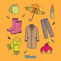 winter pictogram vector ontwerp illustratie