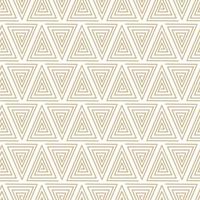abstracte geometrische achtergrond van driehoeken. beige naadloos patroon. etnische sieraad. vector