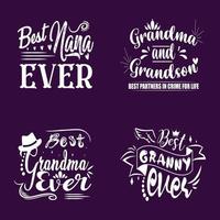 familie t-shirt ontwerp, belettering typografie shirt vector