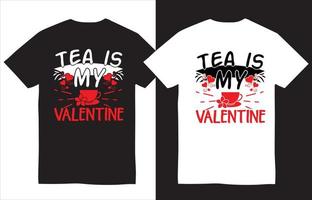 thee is mijn valentijn t-shirtontwerp vector