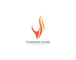 Brand logo vector sjabloon heet