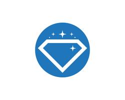 Diamond Logo Template vector illustratie van de pictogramillustratie