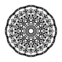 handgetekende mandala. decoratie in etnische oosterse doodle sieraad. vector