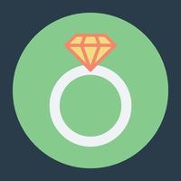 concepten voor diamanten ringen vector