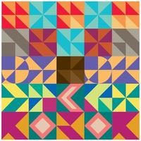 geometrische minimalistische kunstwerkposter met eenvoudige vormen en afbeeldingen. abstract vectorpatroonontwerp in Scandinavische stijl voor webbanner, bedrijfspresentatie, merkpakket, stofafdruk, behang vector