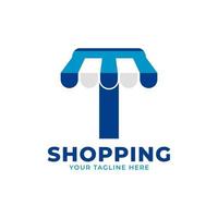 moderne eerste letter ik winkel en markt logo vectorillustratie. perfect voor e-commerce, verkoop, korting of winkelwebelement vector