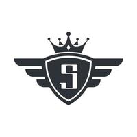 letter s koninklijke sport overwinning embleem logo ontwerp inspiratie vector