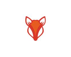 Fox logo vector sjabloon illustrator