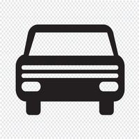 Auto pictogram symbool teken vector