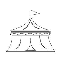 circus pictogram symbool teken vector