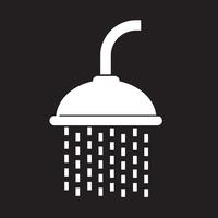 Showerhead pictogram symbool teken vector