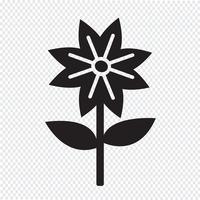 Bloem pictogram symbool teken vector