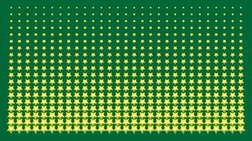 gele sterren vector halftoon voor patronen, punten, texturen, palletiseren en sjablonen