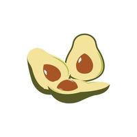 avocado vector pictogram sjabloon achtergrond afbeelding