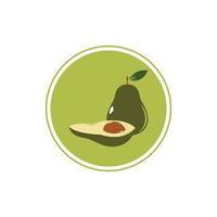 avocado vector pictogram sjabloon achtergrond afbeelding